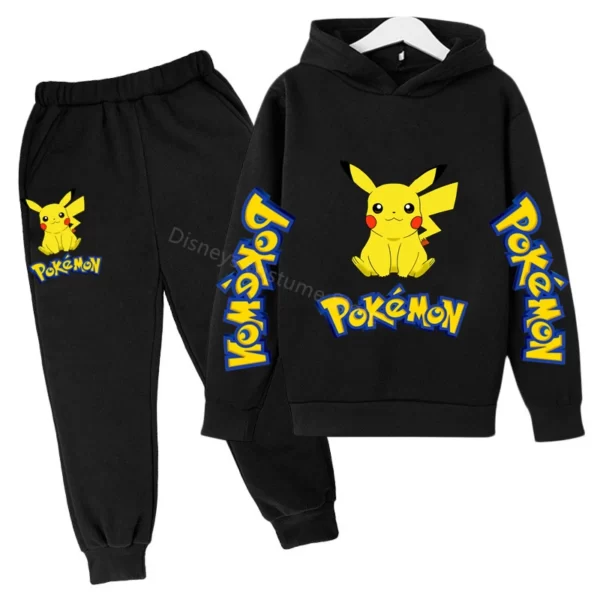 Pokemon kosedress med hettegenser pikachu